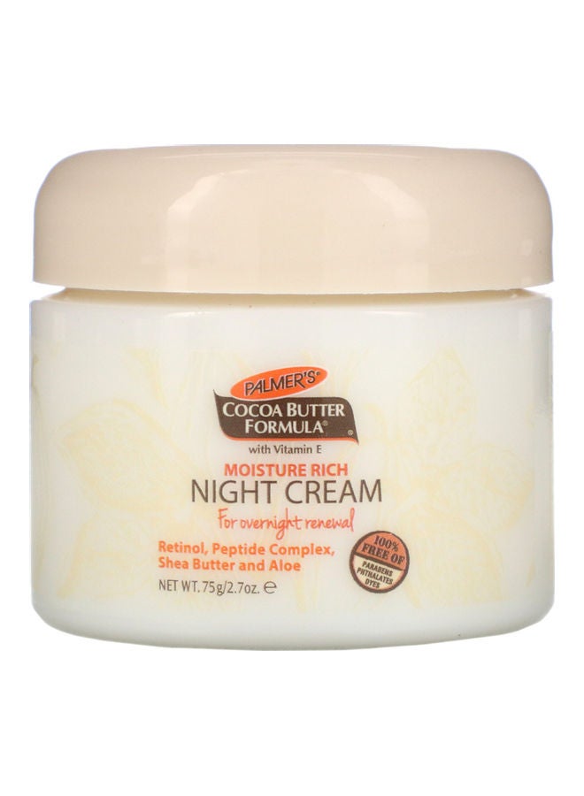 PALMER'S Cocoa Butter Formula Moisture Rich Night Cream 75grams 