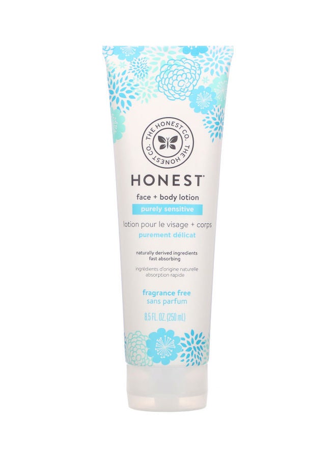 The Honest Company Purely Sensitive Face + Body Lotion 250ml 
