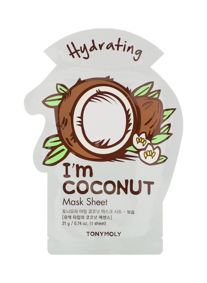 Tony Moly I'm Coconut Hydrating Mask Sheet 21grams 