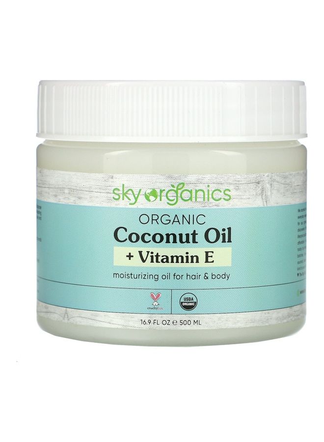 Sky Organics Coconut Oil And Vitamin E Organic 500ml