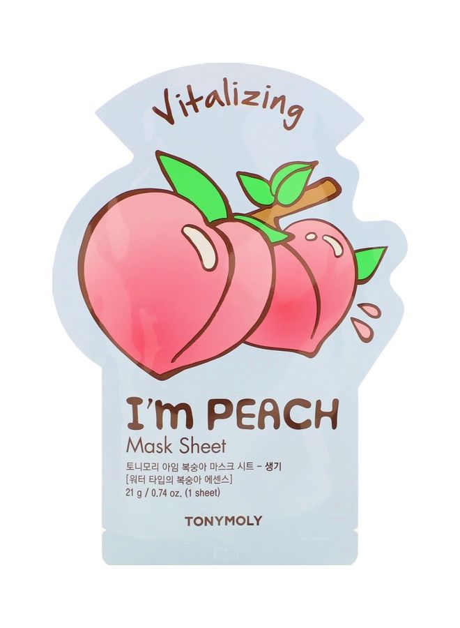 Tony Moly I'm Peach Vitalizing Mask Sheet 21grams 