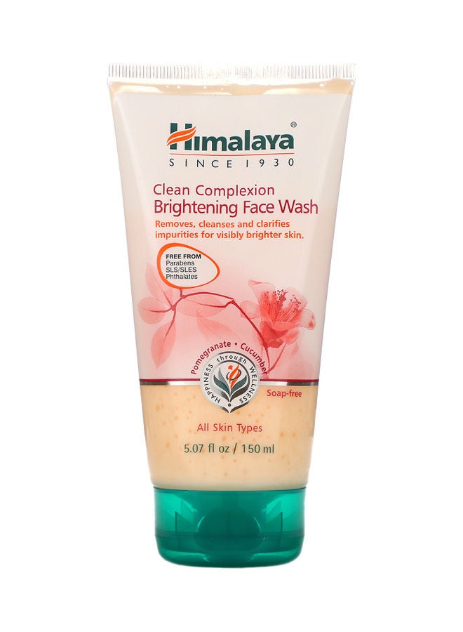 Himalaya Clean Complexion Brightening Face Wash 150ml 