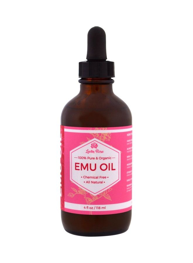 Leven Rose Pure And Organic Emu Oil 118ml