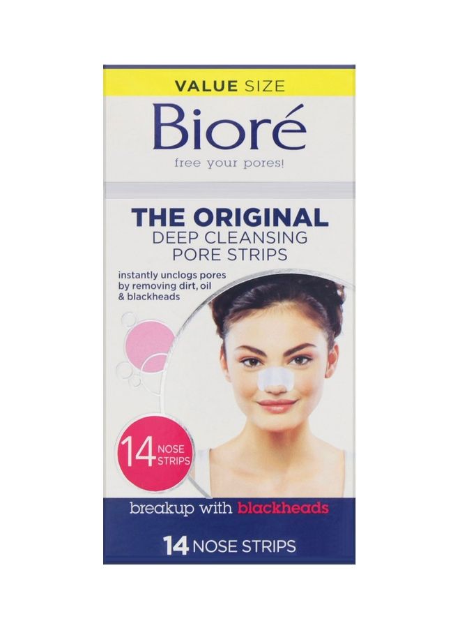 Biore 14-Piece The Original Deep Cleansing Pore Nose Strips 