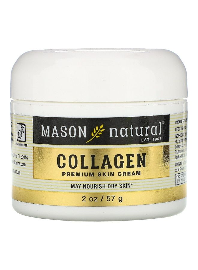 Mason Natural 2-Piece Coconut Oil And Collagen Premium Skin Cream 2x (57)grams