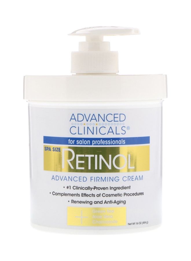 Advanced Clinicals - Retinol Advanced Firming Cream 454grams - Image 1