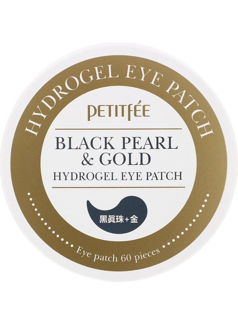Black Pearl And Gold Hydrogel Eye Patch - 60 Patches