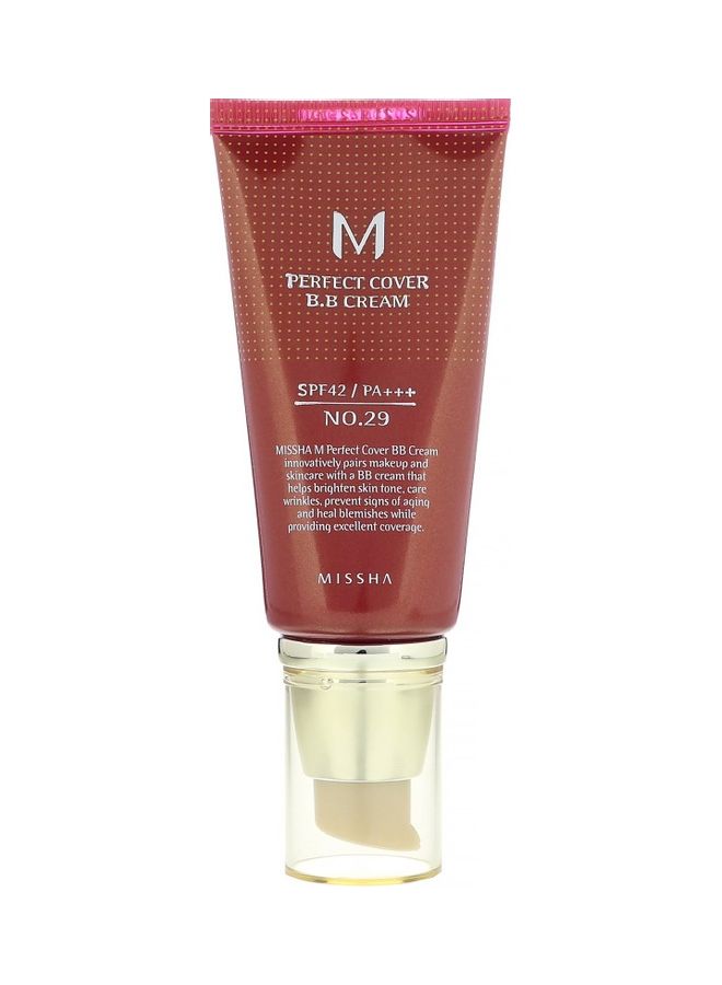 Missha M Perfect Cover B.B Cream SPF 42 PA+++ 50ml