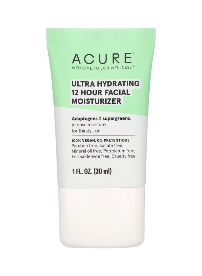 Ultra Hydrating 12 Hour Facial Moisturizer 30ml