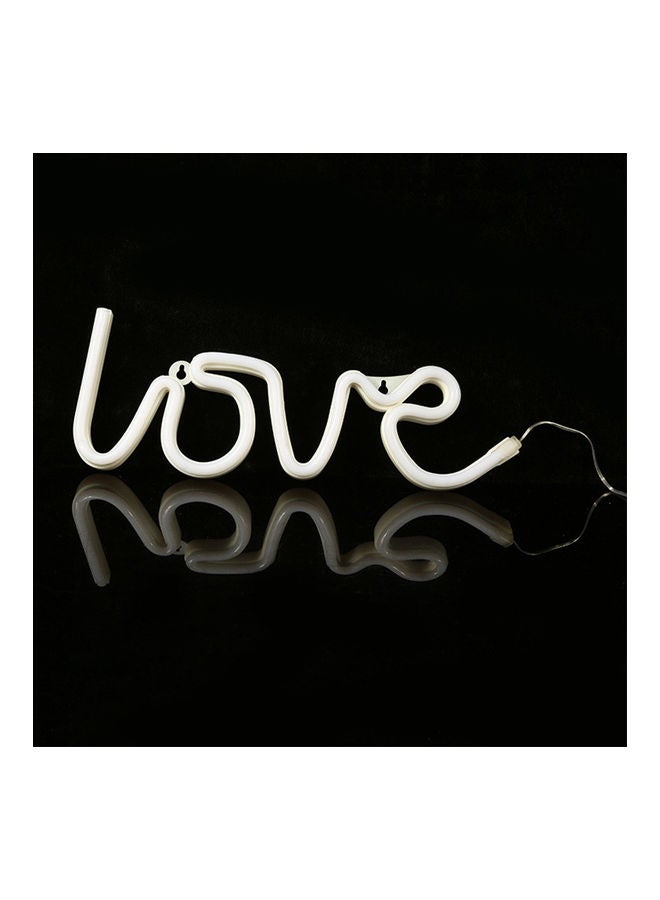Generic - LOVE Letters Shape LED Light Wall Hanging Neon Light for Festival Party Wedding Decor Warm white 36*36*36cm - Image 1