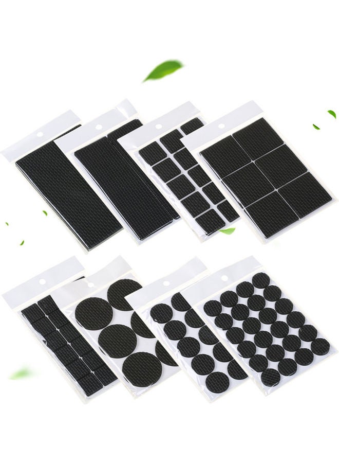 Generic 12/30/48PCS Thickening Anti-slip Wear-resistance Self Adhesive Protecting Furniture Leg Feet Felt Pads Mat Pads for Chair Table Desk Wooden Floor Style:Simple rectangle multicolor 15*15*15cm  - Image 3