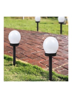 Generic Outdoor Solar-powered LED Lawn Light Ball Bulb Waterproof Night Light Garden Lamp Decoration Light Sensor 2PCS/Set multicolor 20*20*20cm  - Image 5