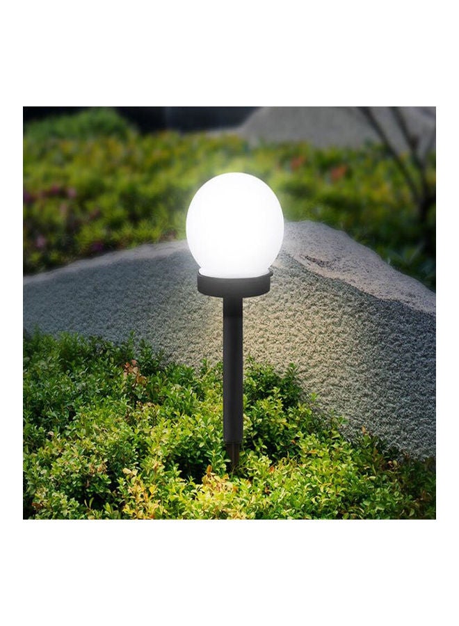 Generic Outdoor Solar-powered LED Lawn Light Ball Bulb Waterproof Night Light Garden Lamp Decoration Light Sensor 2PCS/Set multicolor 20.5*20.5*20.5cm  - Image 3
