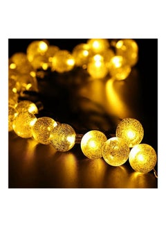 Generic 6.5M 30LED Solar-powered Bubble String Lights Night Light Garden Home Party Bar Decoration white 16*16*16cm  - Image 3