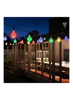 Generic 6.5M 30LED Solar-powered Bubble String Lights Night Light Garden Home Party Bar Decoration colourful 41*41*41cm  - Image 3