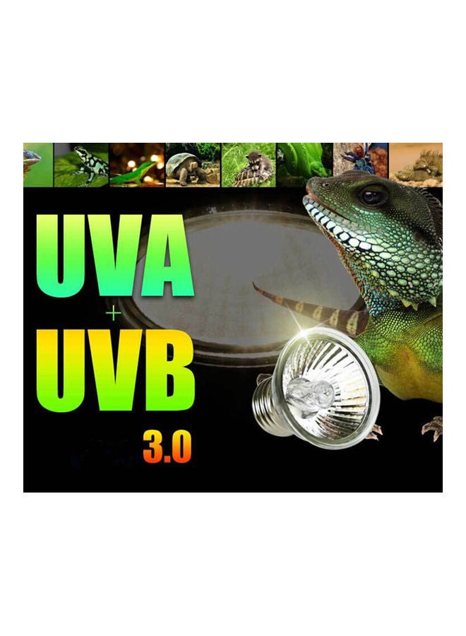 Pet Heating Lamp UVB Solar Light Crawler Ultraviolet Heating Sun Bulb Lizard Lamp 220V E27 multicolor 6*6*6cm - Image 5