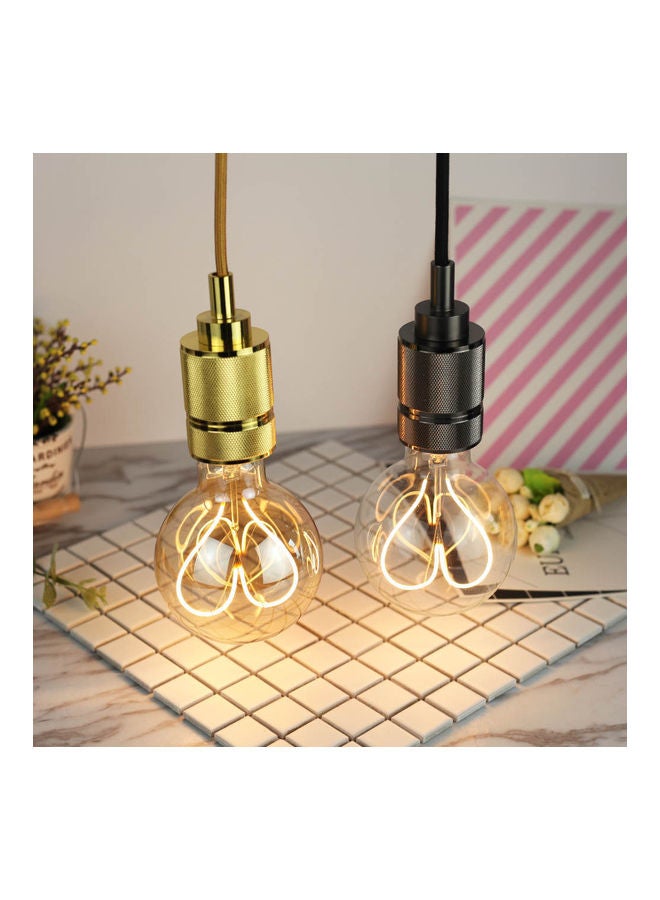 G95 LED Dimmable Retro Loving Heart Filament Edison Decorative Bulb Multicolour 16x16x16cm - Image 5