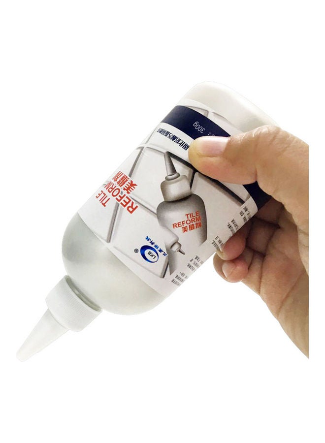 280ml Waterproof Tile Crack Beauty Grout Sealant Aide Repair Seam Filling Reform Wall Glue Silver grey 14*14*14cm - Image 3