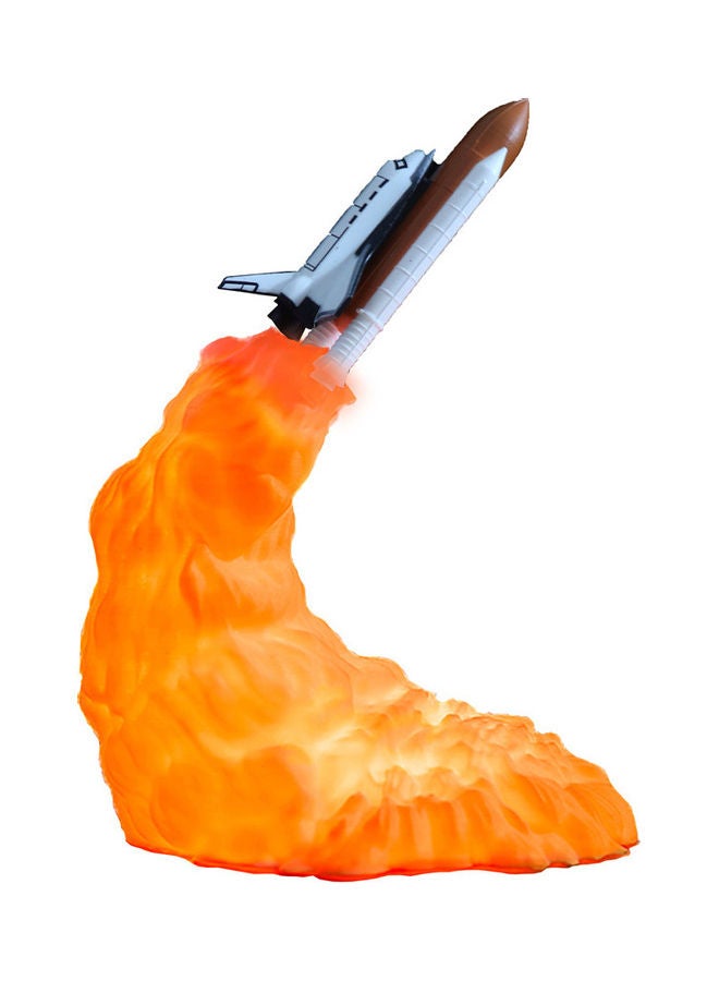 3D Printing Rocket Shape Night Light For Room Decoration Multicolour 17x17x17cm - Image 3