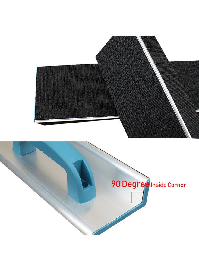 90 Degree Inside Corner Sanding Tool for Drywall Finishing Sanding Paper Holder Sander Self Adhensive Sandpaper 180# (50x13cm) multicolor 50*50*50cm - Image 5