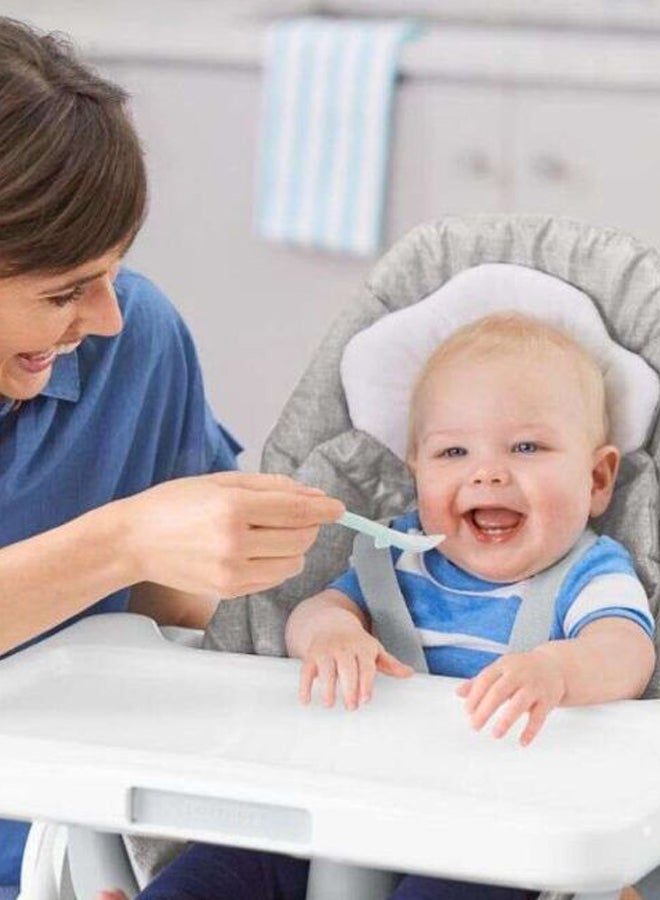 Skip Hop Easy-Feed Spoon, Pack Of 2 - Grey/Clear/Blue - Image 5