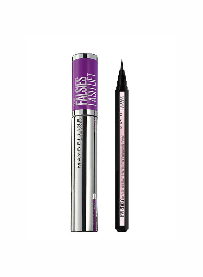 2-Piece The Falsies Lash Lift Mascara And Hyper Easy Liquid Liner Set Black - v1604639643/N40449553A_6