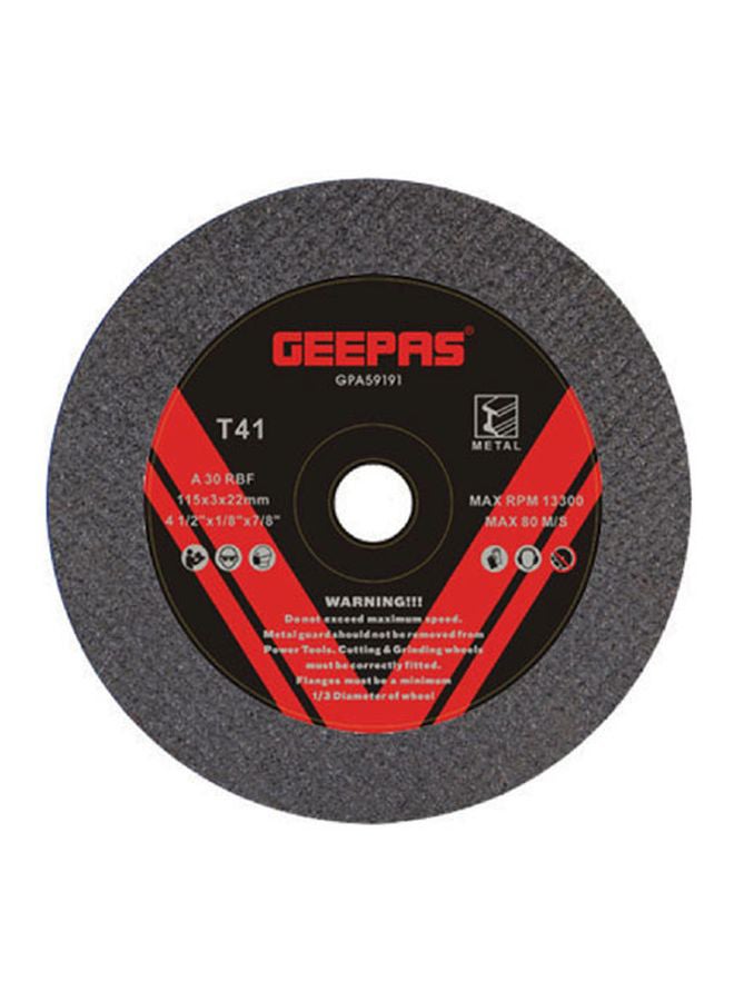 GEEPAS Metal Cutting Disc, with 230 mm Disc Diameter| Thin Saw Blade for Cutting, Grooving, and Trimming All Kinds of Metal |3mm Thick Disk |Ideal for Carpenters, Plumbers, and Flooring Workers Silver 9inch 