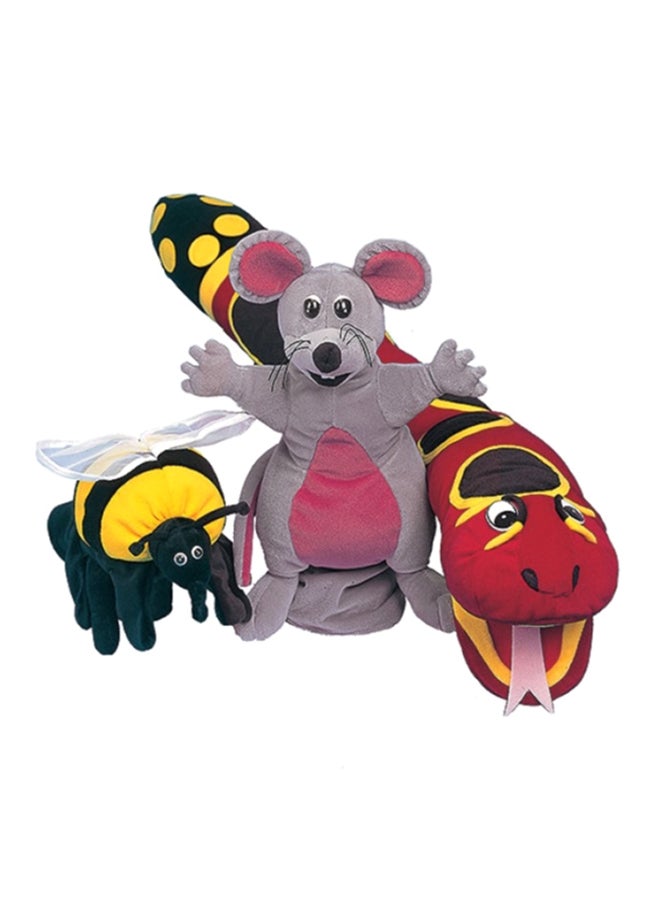 Jolly Phonics Puppets, Set of All 3 paperback english
