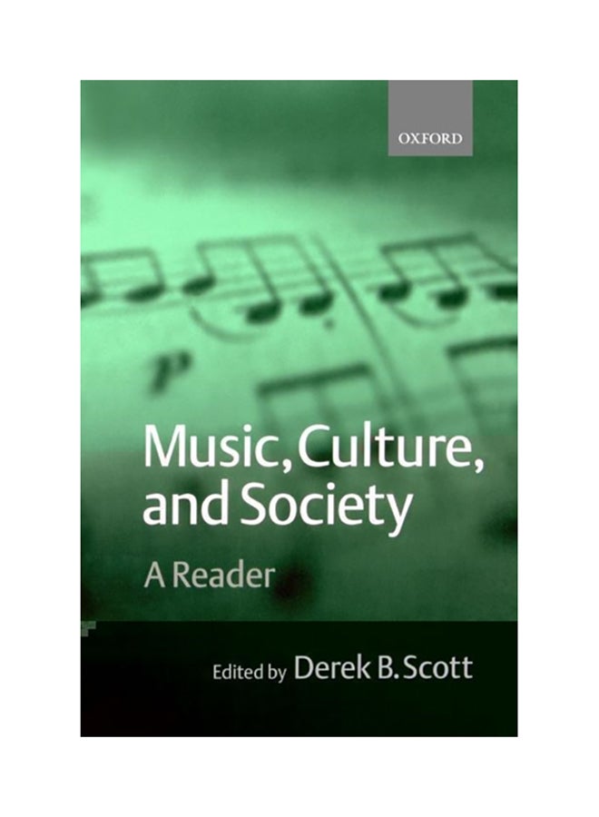 Music, Culture, And Society: A Reader hardcover english - 2000 