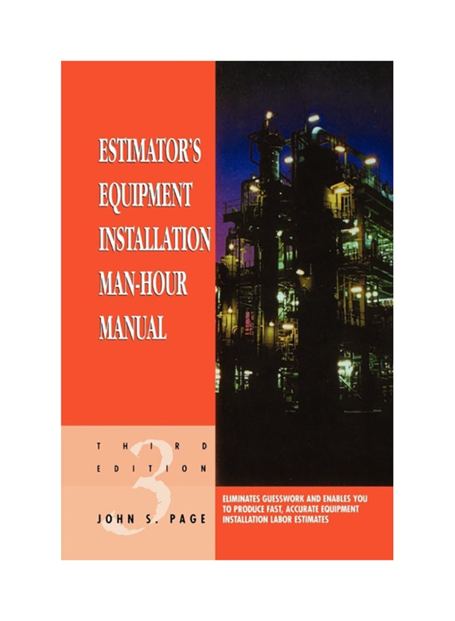 Estimator's Equipment Installation Man-Hour Manual paperback english 