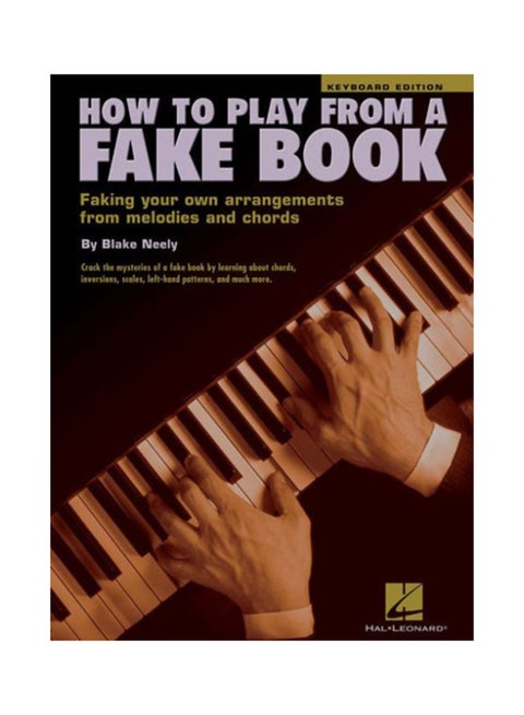 How To Play From A Fake Book Paperback English by Blake Neely - 36281