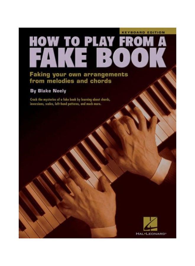 null - How To Play From A Fake Book Paperback English by Blake Neely - 36281 - Image 1