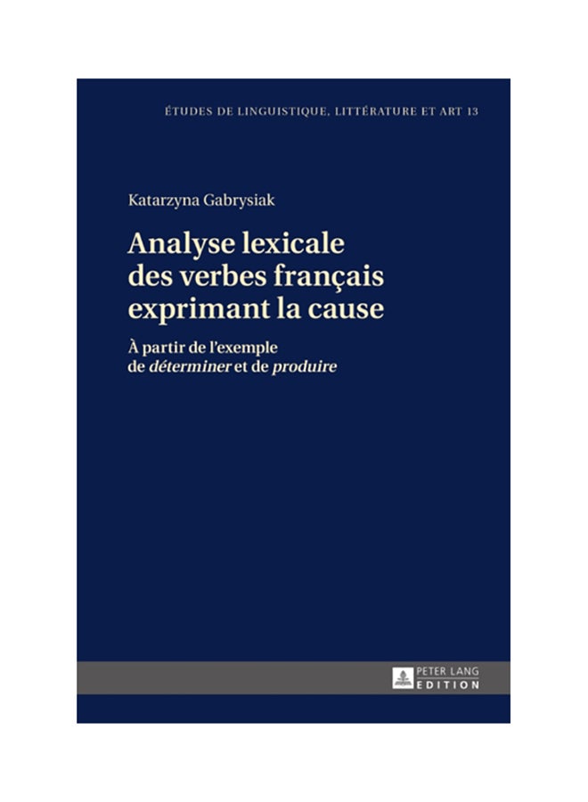 تحليل لغوي للأفعال الفرنسية التي تعبر عن السبب