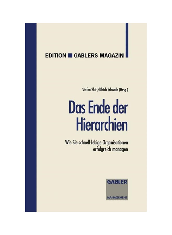Das Ende Der Hierarchien paperback english