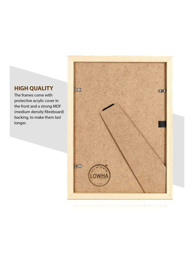 لوحة تمثل قهوة مزودة بإطار أسود 23x33x2سم - Image 2