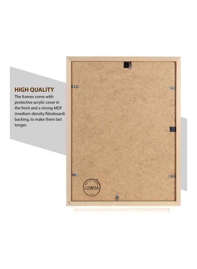 LOWHA Decorative Wall Painting With Frame Black 43x53x2cm - Image 2