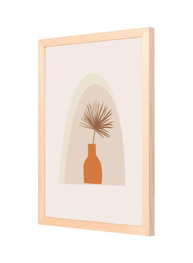 LOWHA Decorative Wall Painting With Frame Multicolour 33x43x2cm  - Image 1