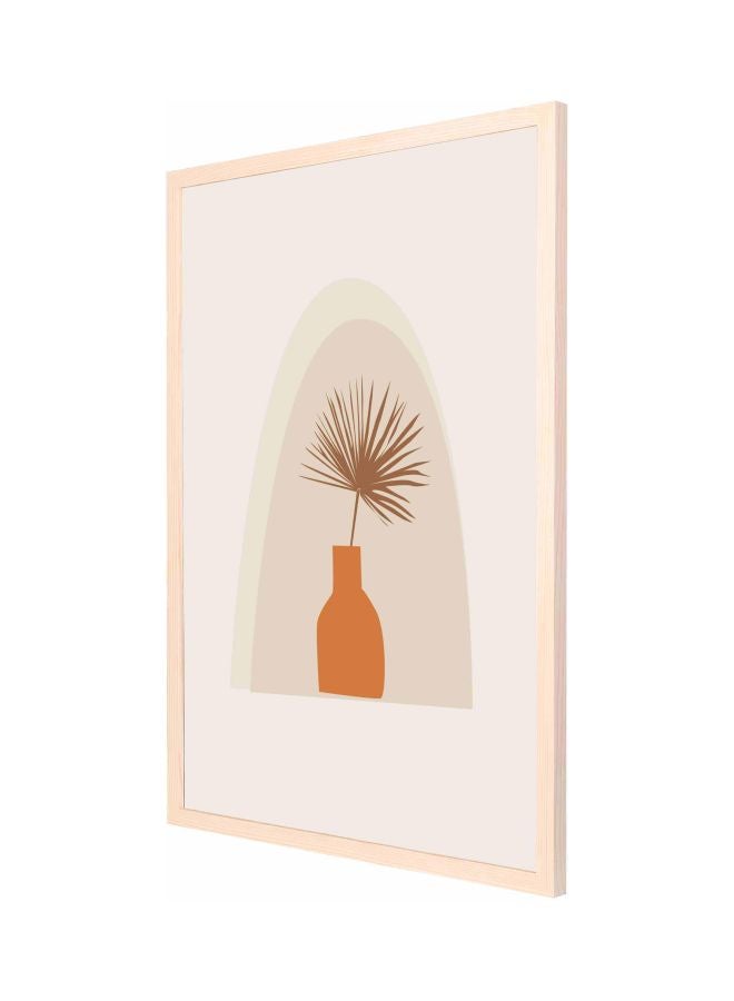 لوحة جدارية لتزيين الحائط مع إطار خشبي 53x73x2سم - Image 1