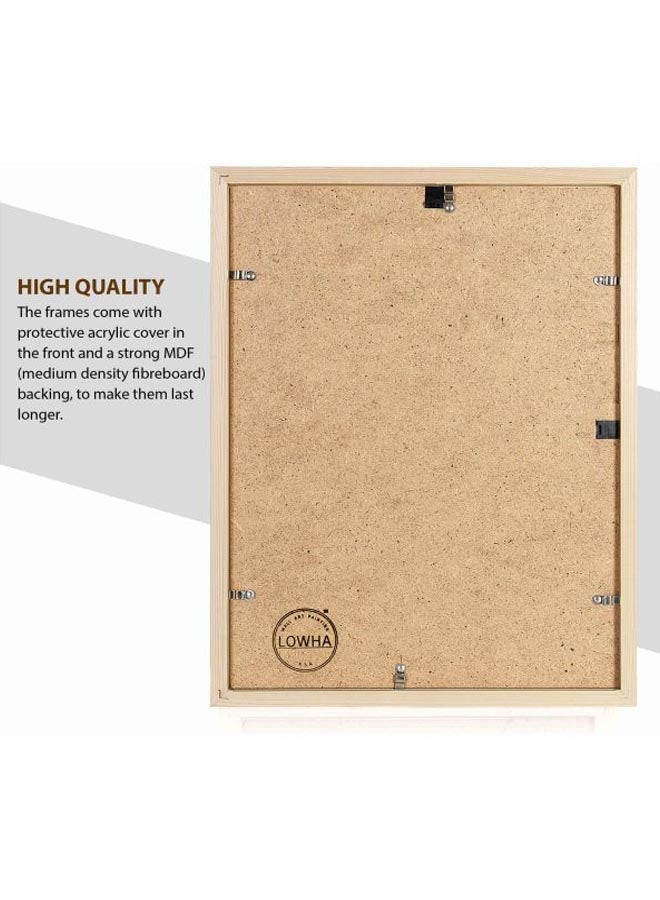 لوحة فنية جدارية بطبعة امرأة وبتصميم مزود بإطار أسود 33x43x2سم - Image 2