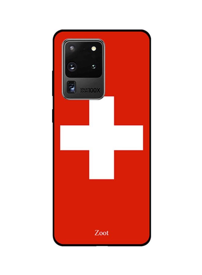 Zoot Skin Case Cover -for Samsung Galaxy S20 Ultra Switzerland Flag Switzerland Flag