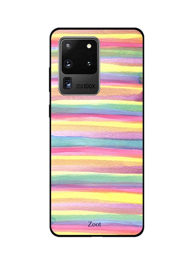 Zoot Skin Case Cover -for Samsung Galaxy S20 Ultra Mutlicolor Stripes Mutlicolor Stripes