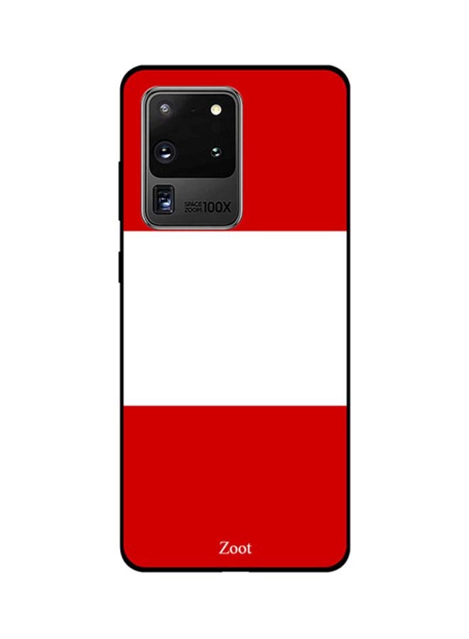 Zoot Skin Case Cover -for Samsung Galaxy S20 Ultra Peru Flag Peru Flag