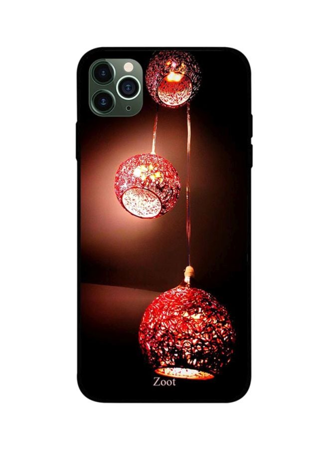 Zoot Protective Case Cover For Apple iPhone 11 Pro Red Hanging Lamps