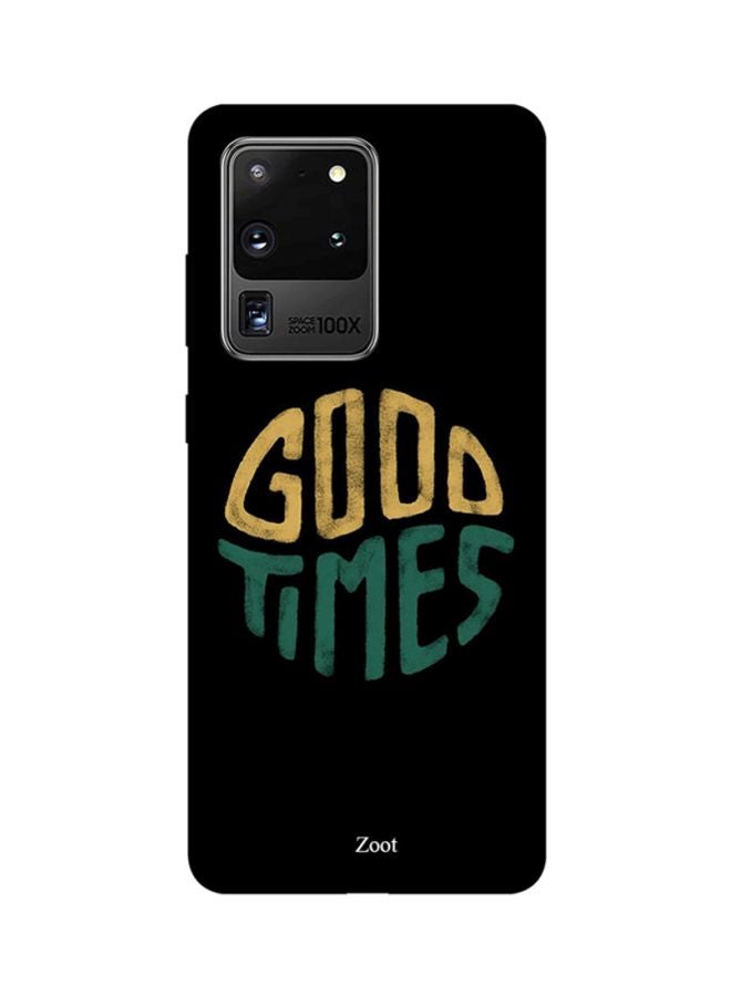 Zoot Skin Case Cover -for Samsung Galaxy S20 Ultra Black/Yellow/Green Black/Yellow/Green