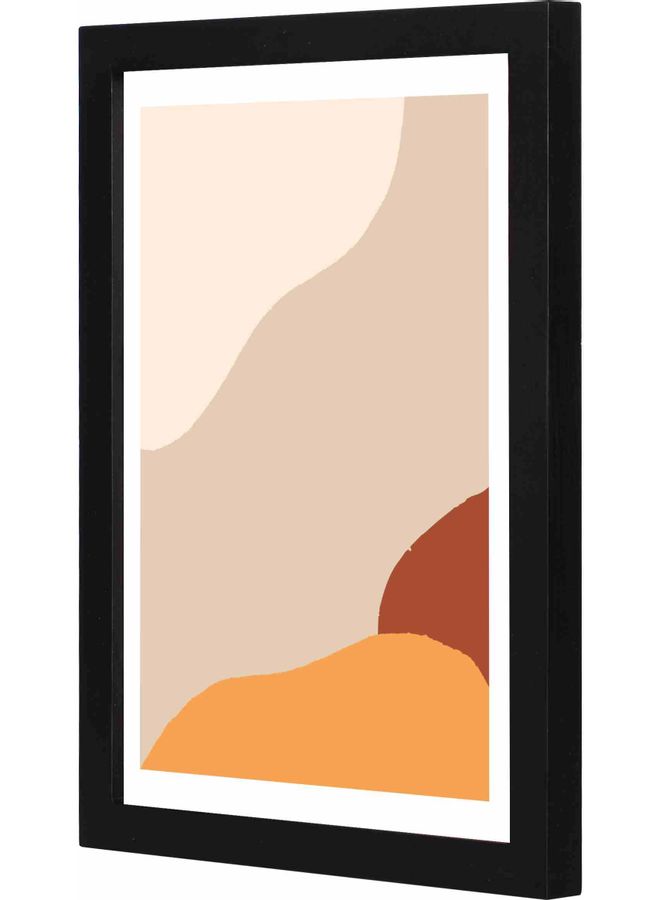 لوحة فنية لديكور الحائط بإطار أسود - Image 1