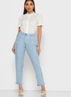 Reserved High Waist Skinny Jeans Blue  - Image 1