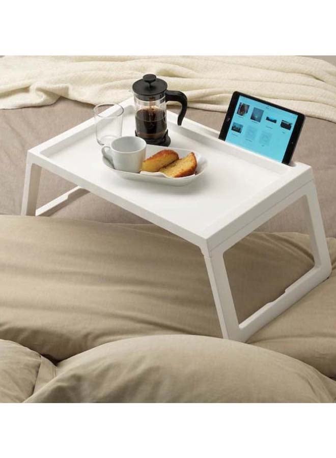 صينية سرير ابيض 58 سم أبيض 58سم - Image 2