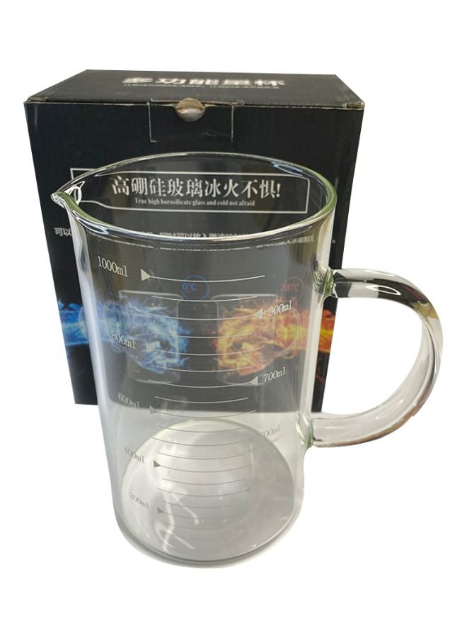 Glass Measuring Cup Clear 16x10cm