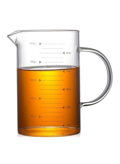 Glass Measuring Cup Clear 16x10cm