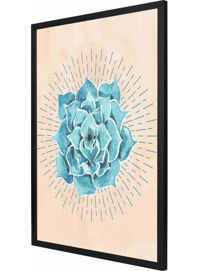 LOWHA 11 Framed Wall Art Painting Black - Image 1